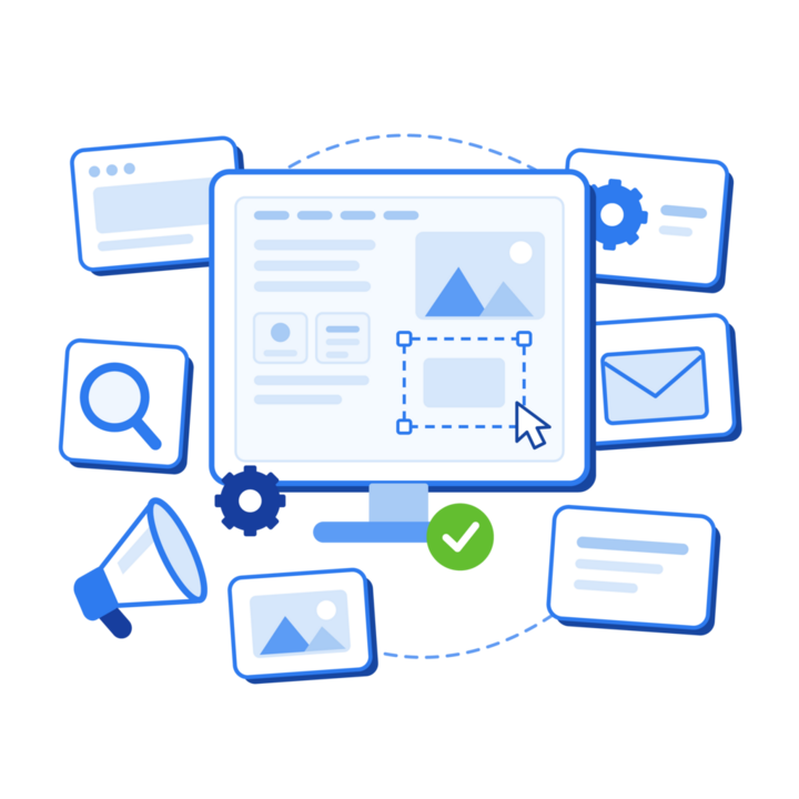 Marketing execution for Smyrna, TN businesses — website, search, advertising, email and content tools