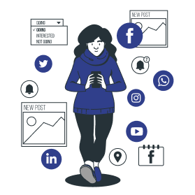 Social Media Marketing Smyrna TN production — monthly content creation
